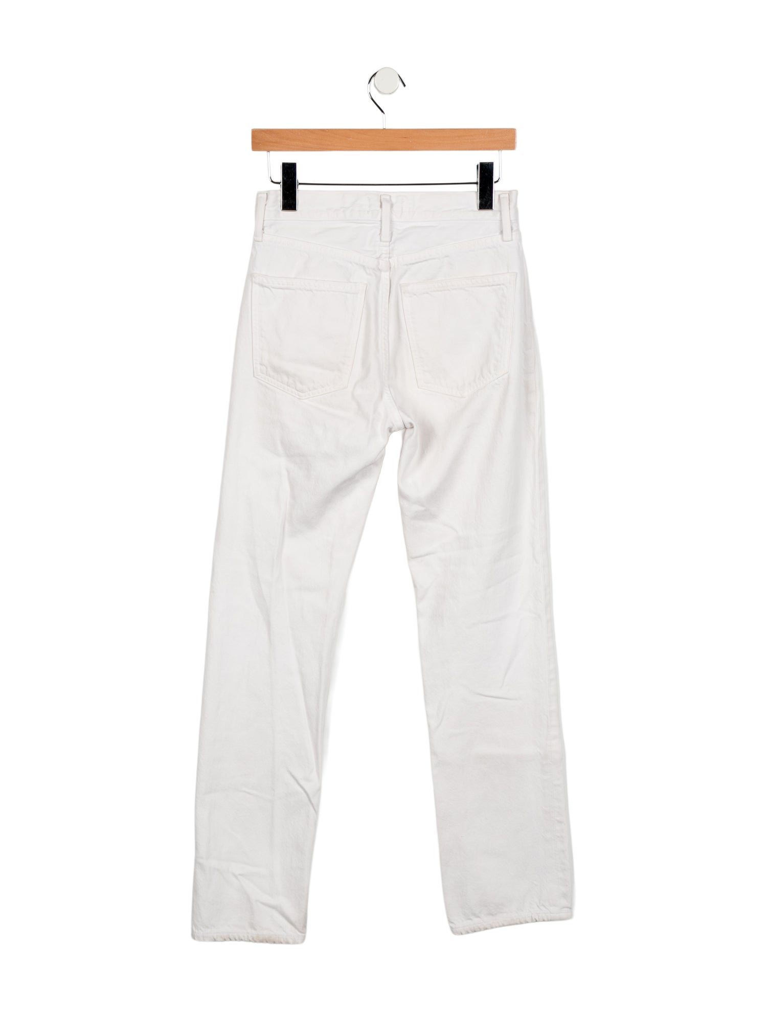 AGOLDE High-Rise Straight Leg Jeans